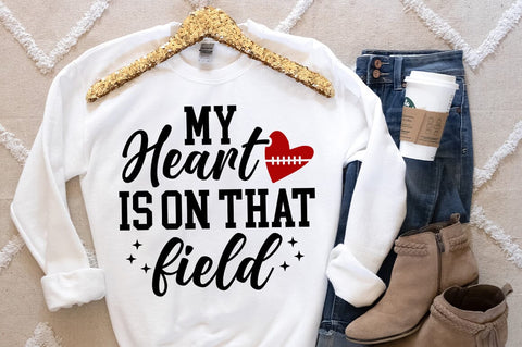 My Heart Is On That Field SVG Design SVG Designangry 