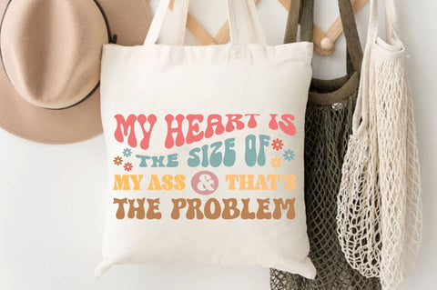 My heart is the size of my ass Svg Design SVG Regulrcrative 