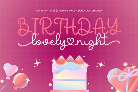 My Heart - Valentine Font Font Mozarella 