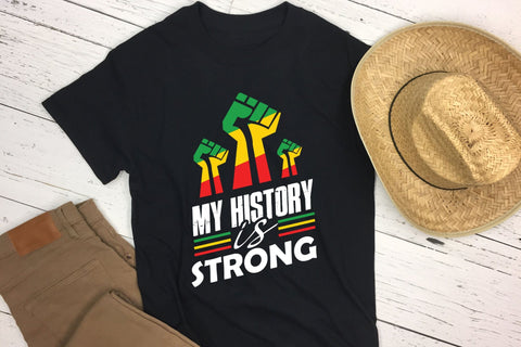 My History is Strong, Black History Month SVG SVG CraftLabSVG 