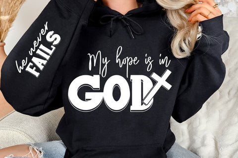 My Hope Is In God Sleeve SVG Design SVG Regulrcrative 
