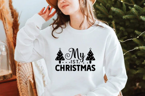 My Ist Christmas SVG Angelina750 