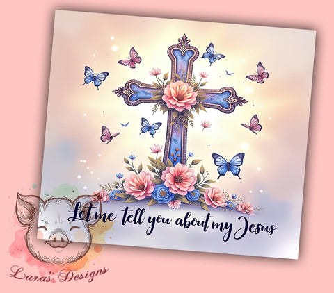 My Jesus Tumbler, Christian Gifts, Faith-Based Drinkware, Inspirational Sublimation, Religious Decor, Witnessing Gift, Jesus Lover Mug Sublimation Lara' s Designs 