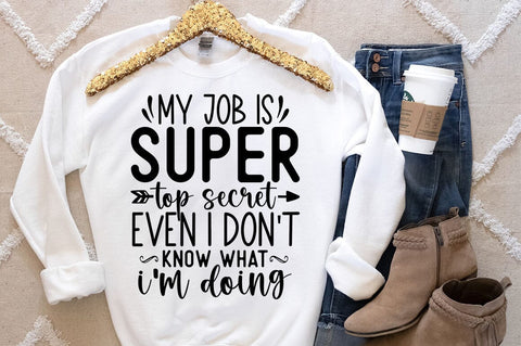 My job is super top secret even i dont know what i am doing SVG Designangry 