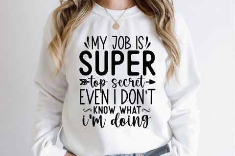 My job is super top secret even i dont know what i am doing SVG Designangry 