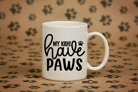 My kids have paws SVG Design SVG Designangry 
