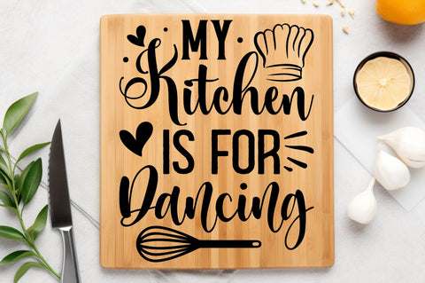 My kitchen is for dancing Svg Design SVG Regulrcrative 