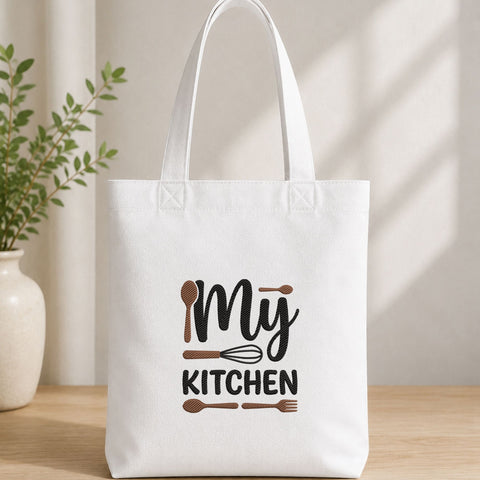 My Kitchen Machine Embroidery Design – Cooking Utensils Embroidery File, Kitchen Quote Design Embroidery/Applique DESIGNS PatternFeed8 