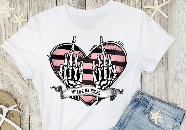 My Life My Rules PNG | Independence Statement Design | Empowerment Sublimation Sublimation Crafting After Dark 