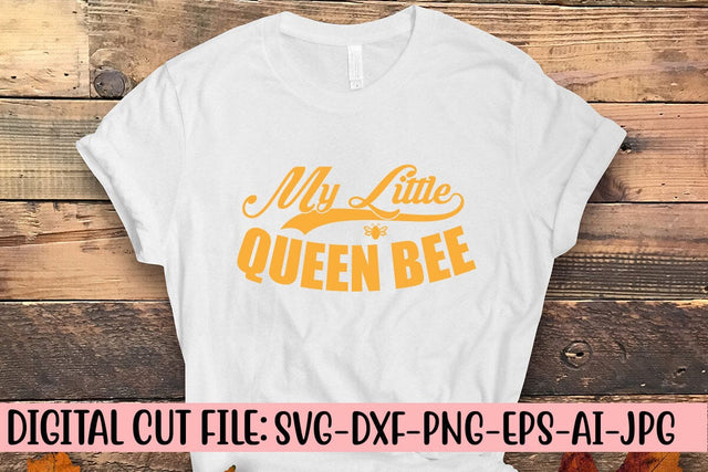 My Little Queen Bee SVG SVG Syaman 