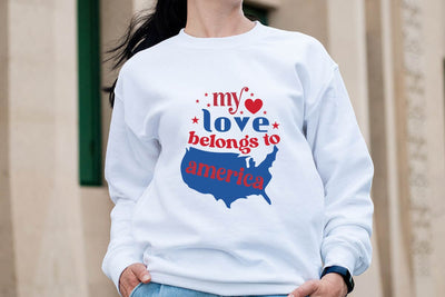 my love belongs to america SVG Angelina750 