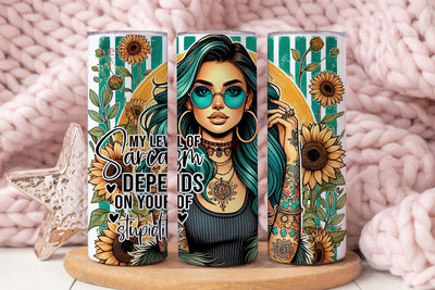 My My Level of Sarcasm Depends on Your Level of Stupidity Tumbler Wrap, Sarcastic Sublimation Design, Digital Download PNG Sublimation DesignSVG 