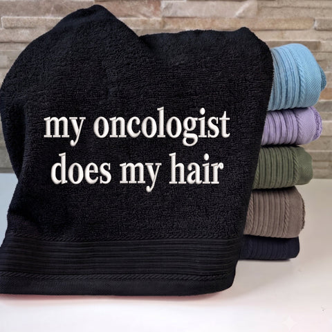 My Oncologist Does My Hair Embroidery Design – Funny Cancer Humor Chemo Hair Loss Machine Embroidery File Embroidery/Applique DESIGNS PatternFeed8 