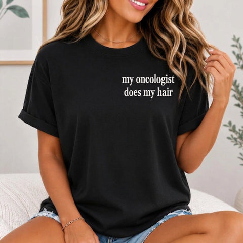 My Oncologist Does My Hair Embroidery Design – Funny Cancer Humor Chemo Hair Loss Machine Embroidery File Embroidery/Applique DESIGNS PatternFeed8 