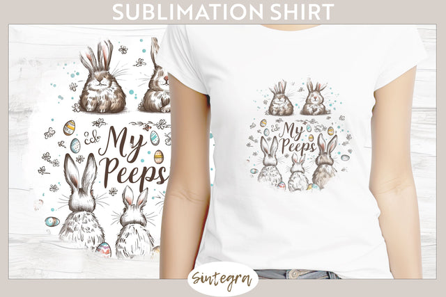 My Peeps v2 T-shirt Sublimation Sublimation Sintegra 