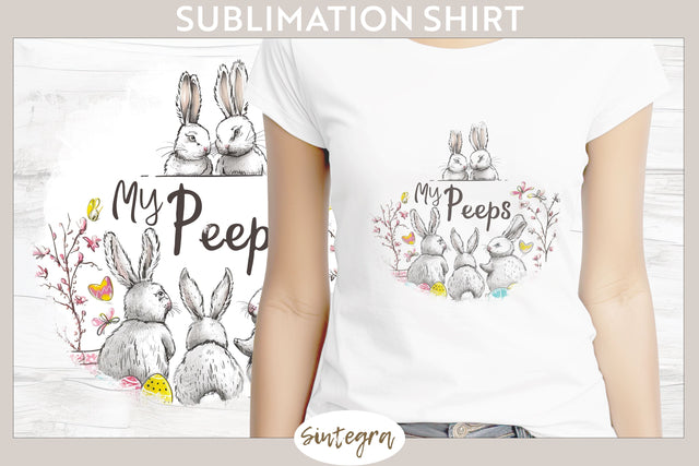My Peeps v6 T-shirt Sublimation Sublimation Sintegra 