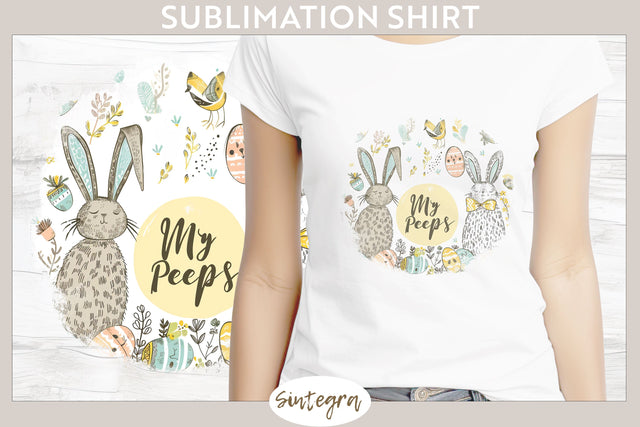 My Peeps v8 T-shirt Sublimation Sublimation Sintegra 