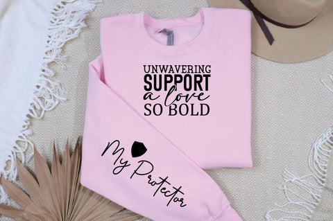My Protector Sleeve SVG Design, Inspirational sleeve SVG, Motivational Sleeve SVG Design, Positive Sleeve SVG SVG Regulrcrative 