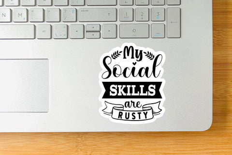 my social skills are rusty SVG Angelina750 