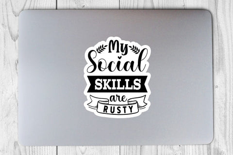 my social skills are rusty SVG Angelina750 
