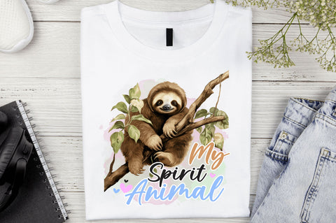 My Spirit Animal Sublimation Design Sublimation Regulrcrative 
