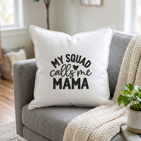 My Squad Calls Me Mama Embroidery Design – Funny Mama Quote Mom Life Machine Embroidery File Embroidery/Applique DESIGNS PatternFeed8 