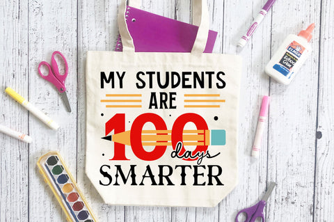 My students are 100 days Svg Design SVG Regulrcrative 