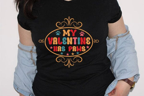 My valentine has paws SVG Angelina750 