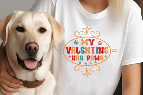 My valentine has paws SVG Angelina750 