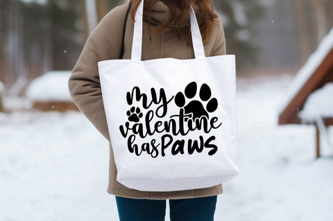 My valentine has paws SVG Design SVG Designangry 