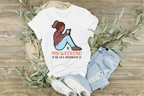 My Weekendis All Booked SVG Angelina750 
