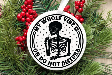 My Whole Vibe Is On Do Not Disturb SVG Angelina750 