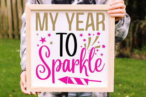 My year to sparkle svg design SVG Regulrcrative 