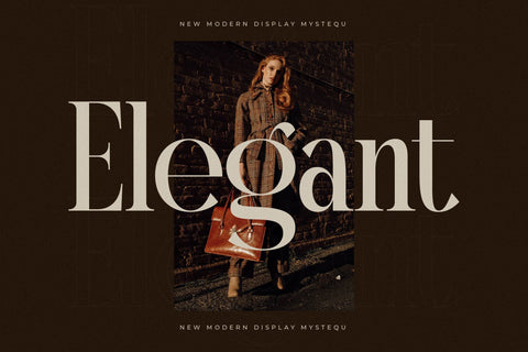 Mystequ - New Modern Display Font Storytype Studio 