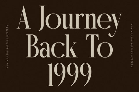 Mystequ - New Modern Display Font Storytype Studio 