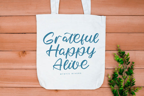 Mystic Rivers - Modern Handbrush Script Font Letterena Studios 