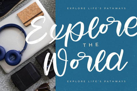 Mystic Rivers - Modern Handbrush Script Font Letterena Studios 