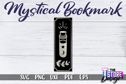 Mystical Bookmark SVG | Mystical Symbols SVG | Book Lover SVG The T Store Design 