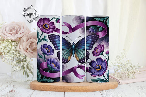 Mystical Butterfly 20oz Tumbler Wrap Sublimation sassyprint 