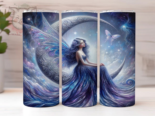 Mystical Celestial Fairy Tumbler, Celestial Fairy Wrap, 20oz Fairy Design, Fantasy Fairy Tumbler, Celestial Tumbler Wrap, Fairy Magic Sublimation, Enchanted Fairy Tumbler Sublimation Lara' s Designs 