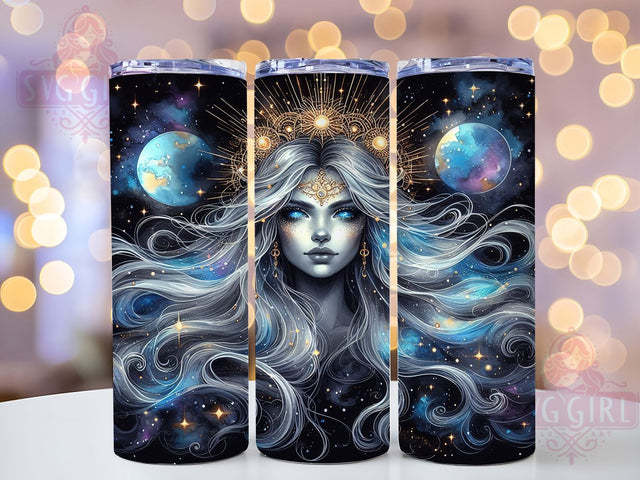 Mystical Celestial Tarot Tumbler Wrap, Tarot Tumbler Wrap, Cosmic Astrology Tumbler, 20oz Sublimation Wrap, Mystical Space Tumbler, Celestial Tumbler Design, Starry Night Tumbler Sublimation SvggirlplusArt 