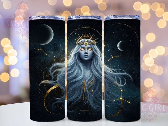 Mystical Celestial Tarot Tumbler Wrap, Tarot Tumbler Wrap, Cosmic Astrology Tumbler, 20oz Sublimation Wrap, Mystical Space Tumbler, Celestial Tumbler Design, Starry Night Tumbler Sublimation SvggirlplusArt 