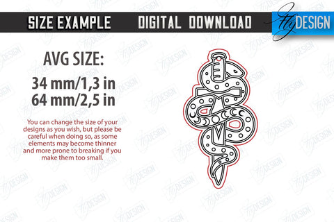 Mystical Earrings Laser Cut Bundle | Pendant Earrings | Jewelry | Accessories | CNC Files SVG Fly Design 