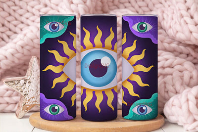 Mystical Eye 20oz Tumbler Wrap Sublimation DesignSVG 