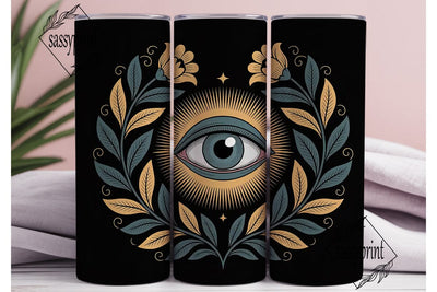 Mystical Eye Tumbler Wrap Sublimation sassyprint 