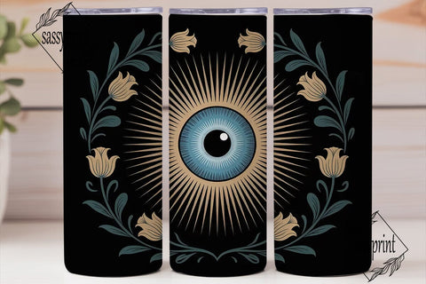 Mystical Eye Tumbler Wrap Sublimation sassyprint 