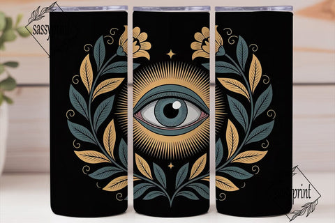 Mystical Eye Tumbler Wrap Sublimation sassyprint 