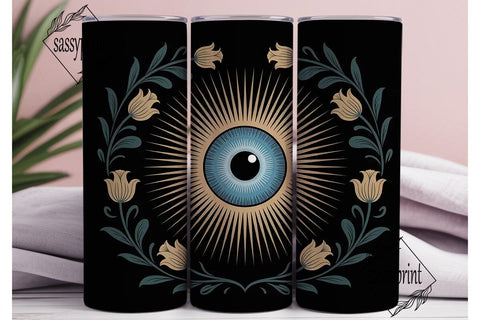 Mystical Eye Tumbler Wrap Sublimation sassyprint 