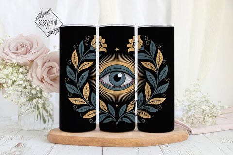 Mystical Eye Tumbler Wrap Sublimation sassyprint 