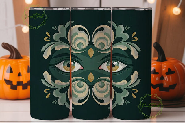 Mystical Eyes 20oz Tumbler Wrap Sublimation PixelChick 